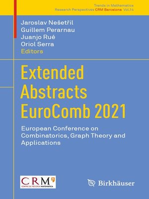 cover image of Extended Abstracts EuroComb 2021